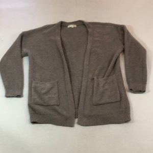 Hazel Moon Gray Cartigan XL 100% Polyester RN#159567